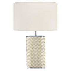 Livia Handwoven Table Lamp by Riviere x Giobagnara