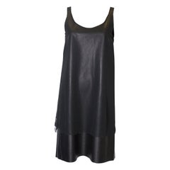 Livian Conti - Robe droite noire et noire