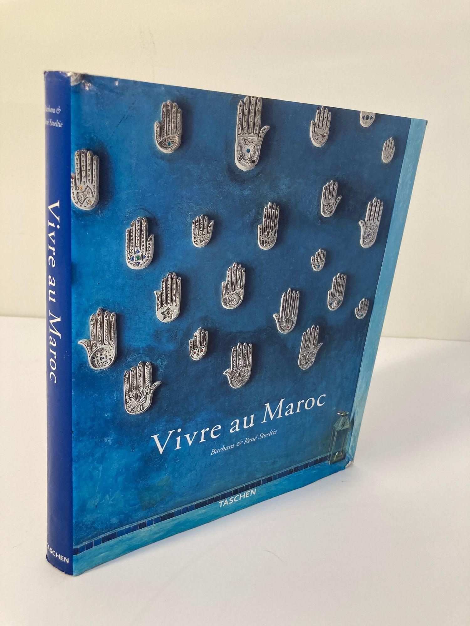 Living in Morocco Vivre au Maroc Hardcover Book – June 5, 2003.
By Stoeltie, Barbara and Rene Stoeltie.
Even if it is enough to cross the Mediterranean to get there, even if it is located only a stone's throw from the southern extremity of Spain,