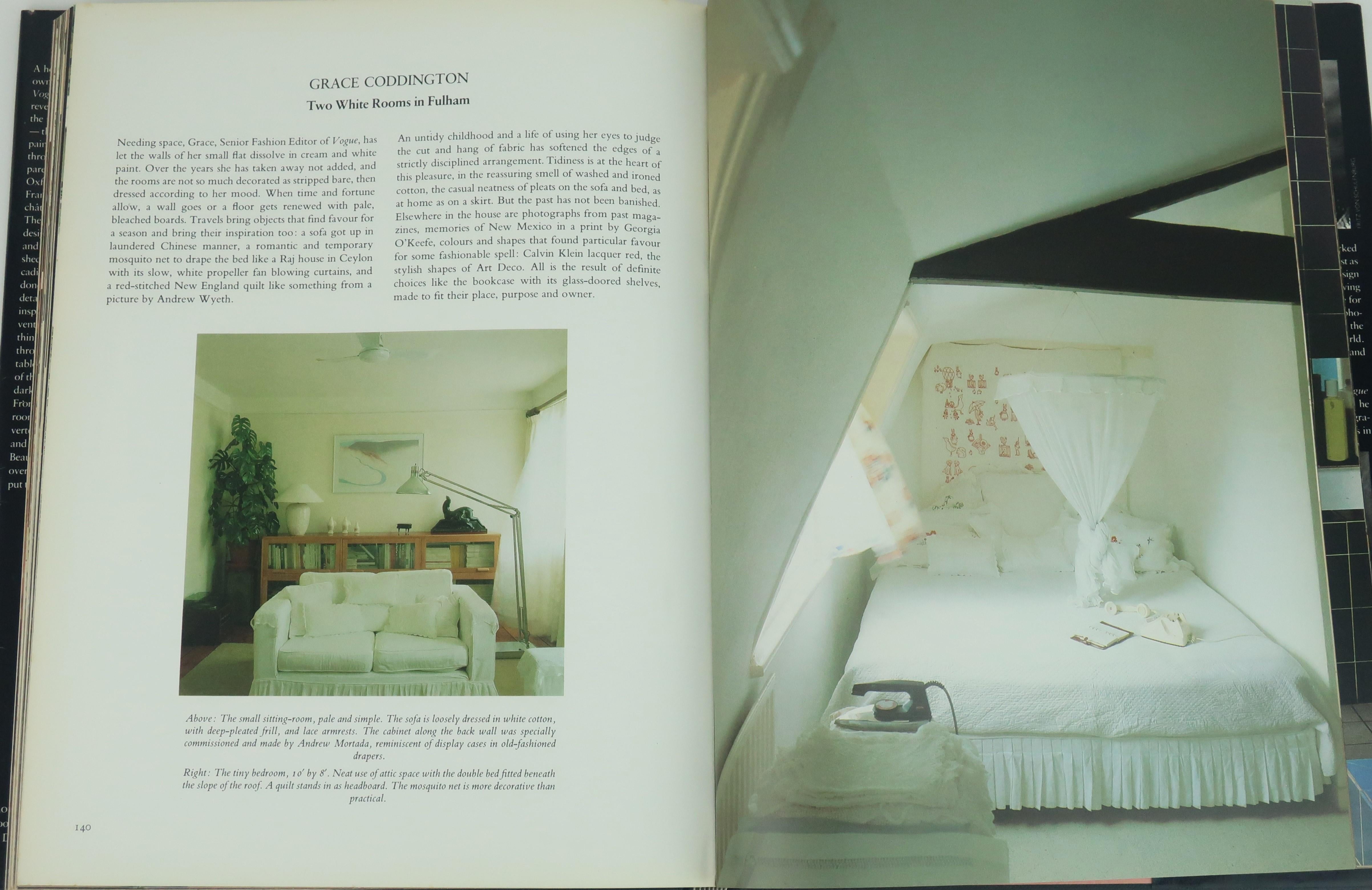 Living in Vogue Rare Coffee Table Book, 1984 5