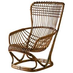 Living room armchair mod. BP4 by Tito Agnoli for Bonacina, Italy 1960