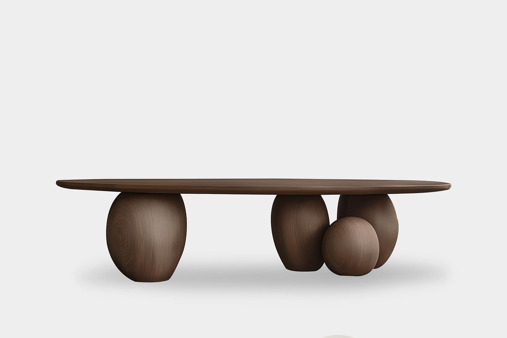 Tavolino da salotto Serie 46 - Sereno di Joel Escalona in legno massiccio
---
Serie di tavolini da caffè Sereno - Una nota di Joel Escalona

Cosa succede quando la struttura diventa arte?

Queste sono le domande che mi hanno guidato nella
