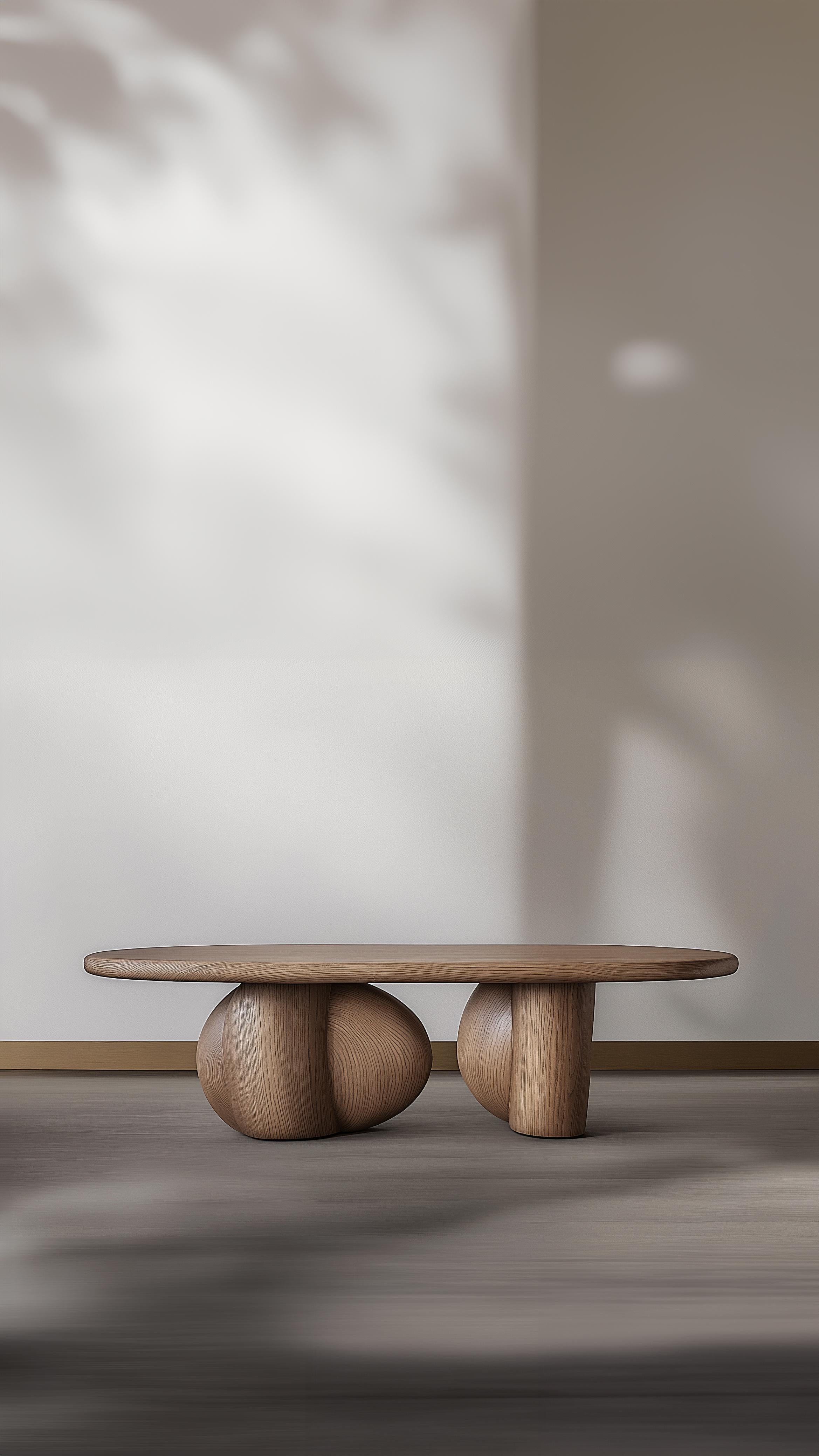 Mexicain Table basse de salon Serie 55 - Sereno by NONO in Solid Wood en vente