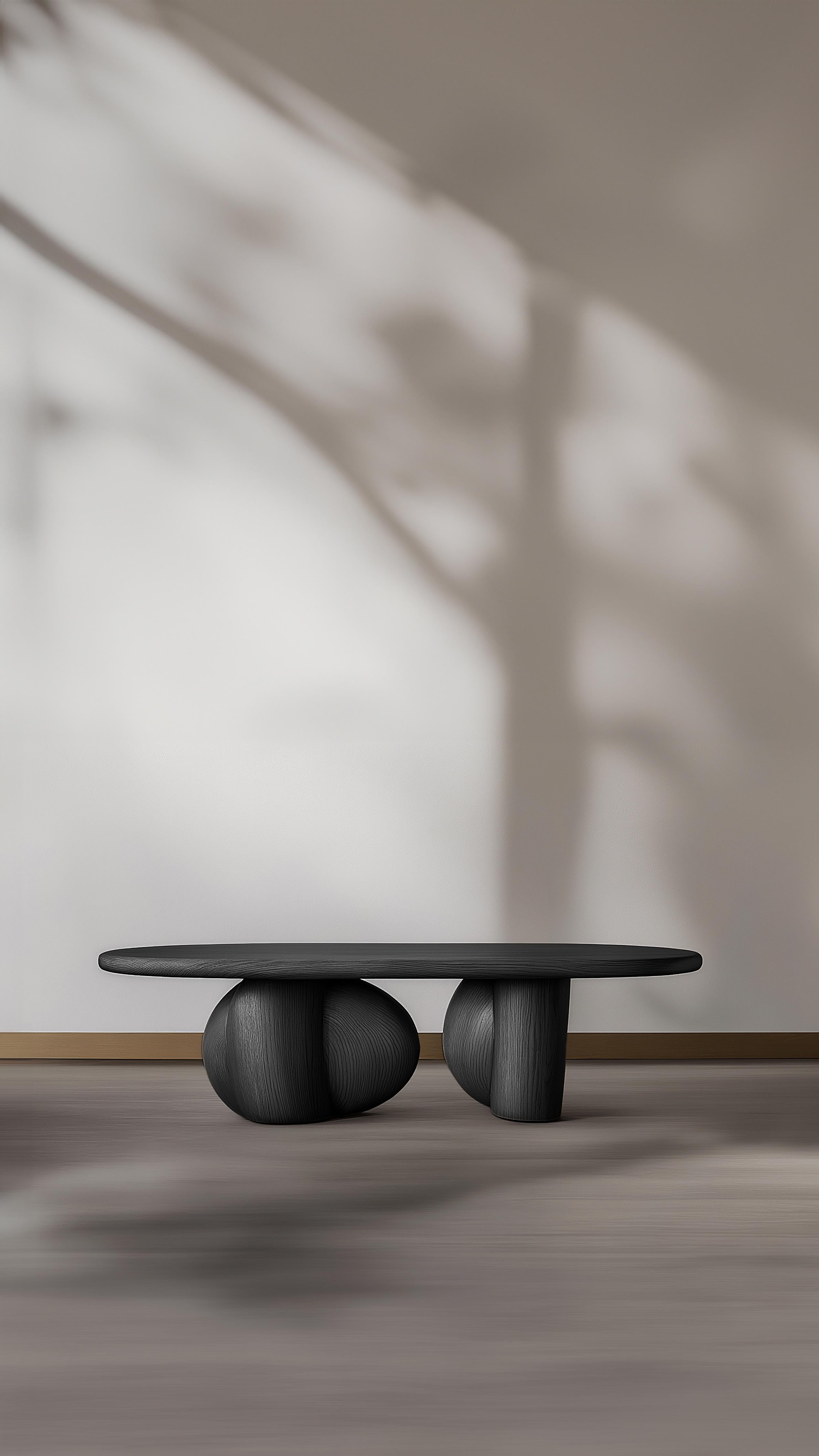 Bois de feuillus Table basse de salon Serie 55 - Sereno by NONO in Solid Wood en vente