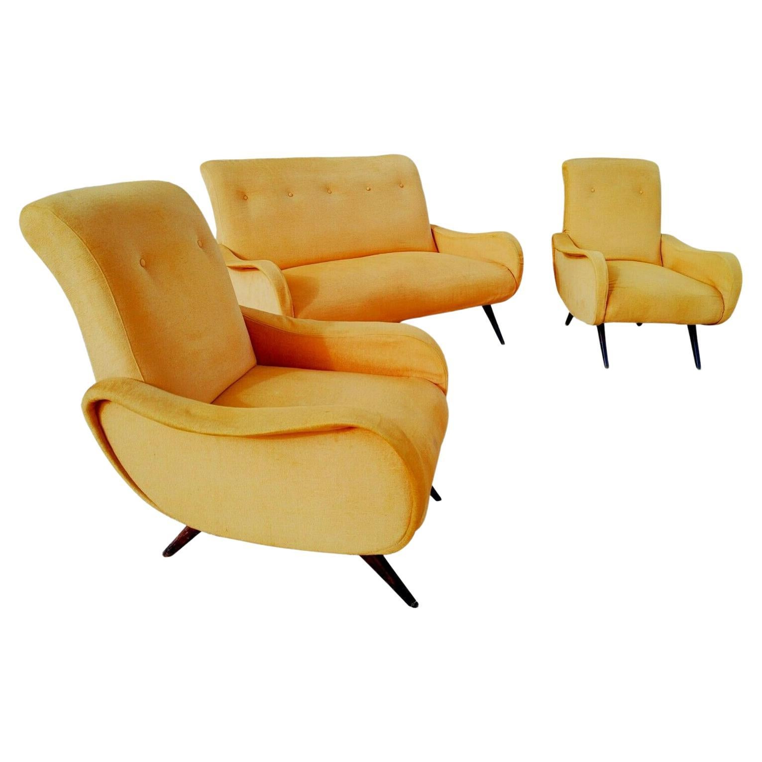 Living Room Complete Set in the "Lady" Style by Marco Zanuso, 1960s For Sale