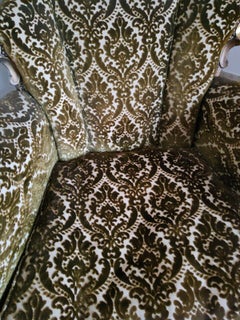 Living Room in Baroque Style Sofa, Pair of Armchairs and Little Armchairs, 1960s