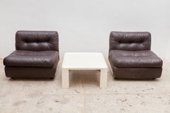 Set da salotto di B&B Italia Modello "Amanta" Disegnato da Mario Bellini Anni '70