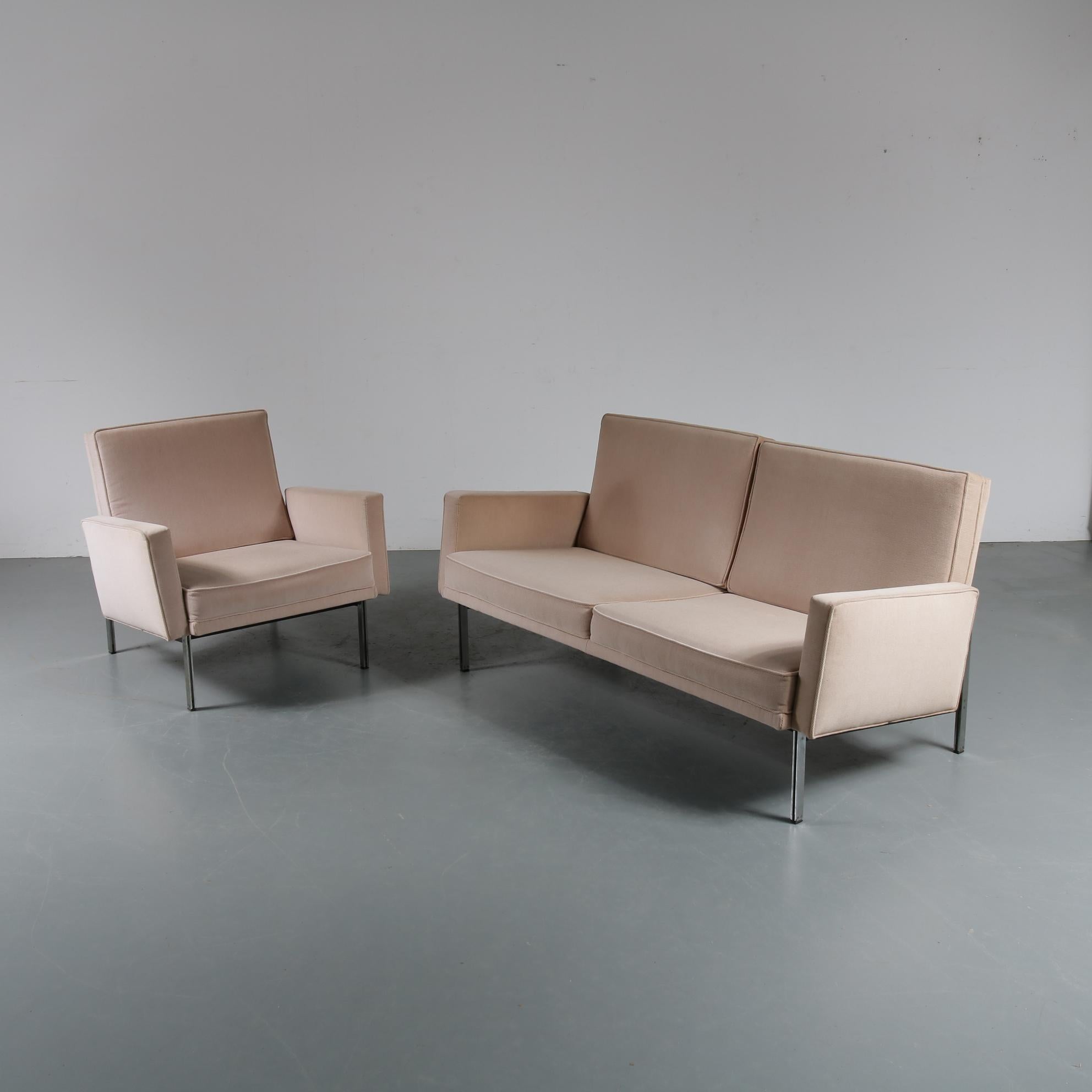 Mid-Century Modern Living Room Set by Florence Knoll, USA, 1960 For Sale