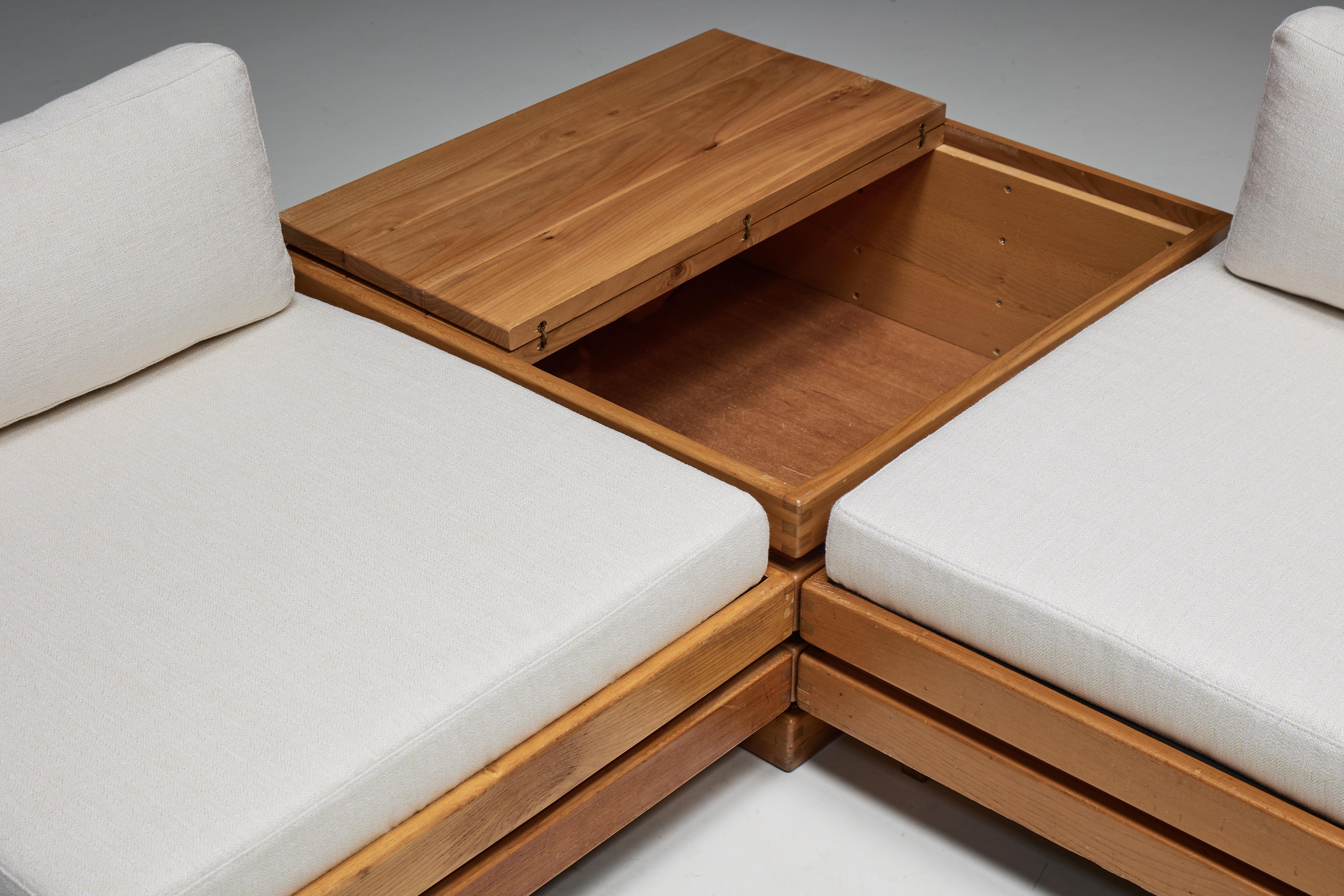 Living Room Set by Maison Regain, France, 1970s 10