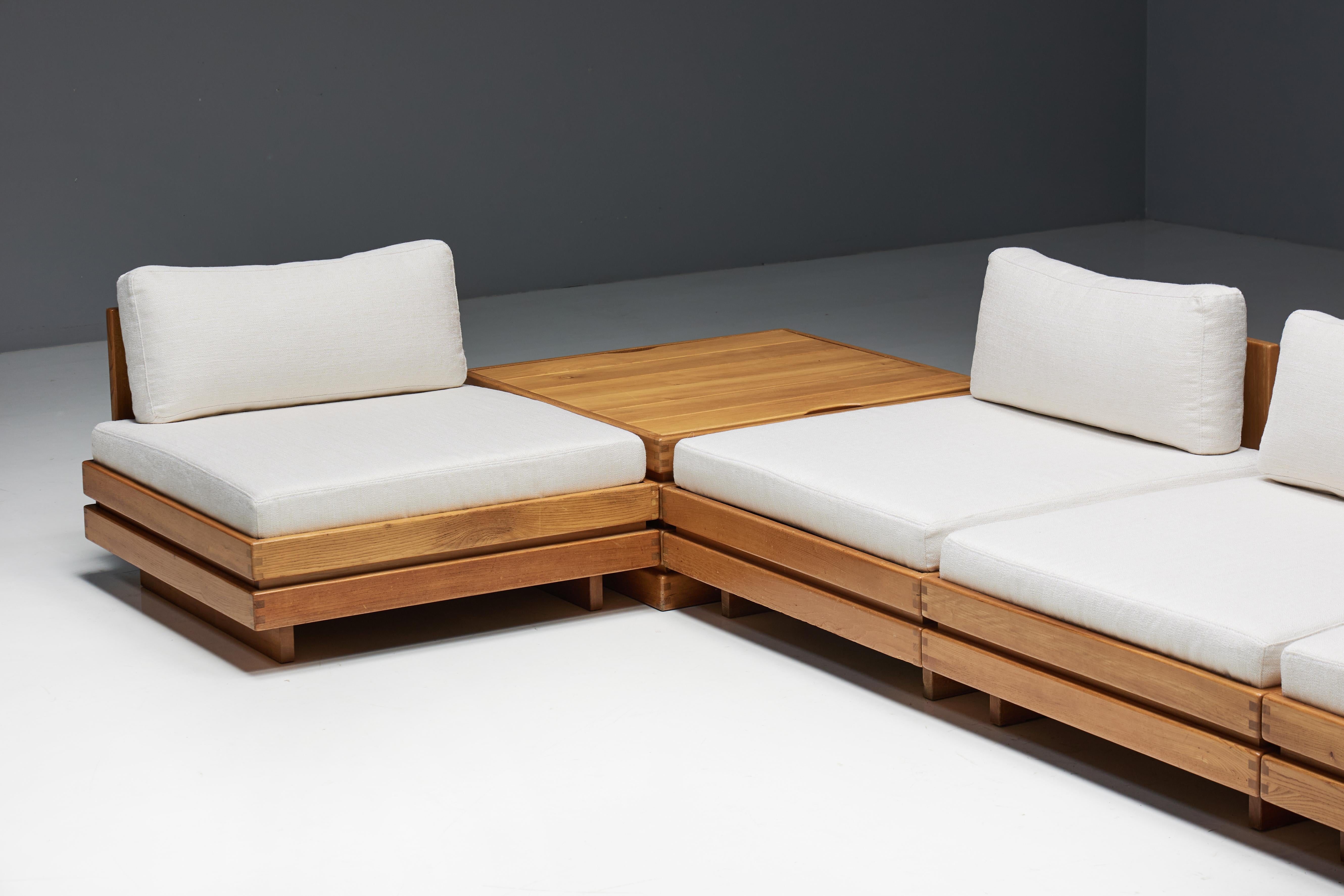Living Room Set by Maison Regain, France, 1970s 11