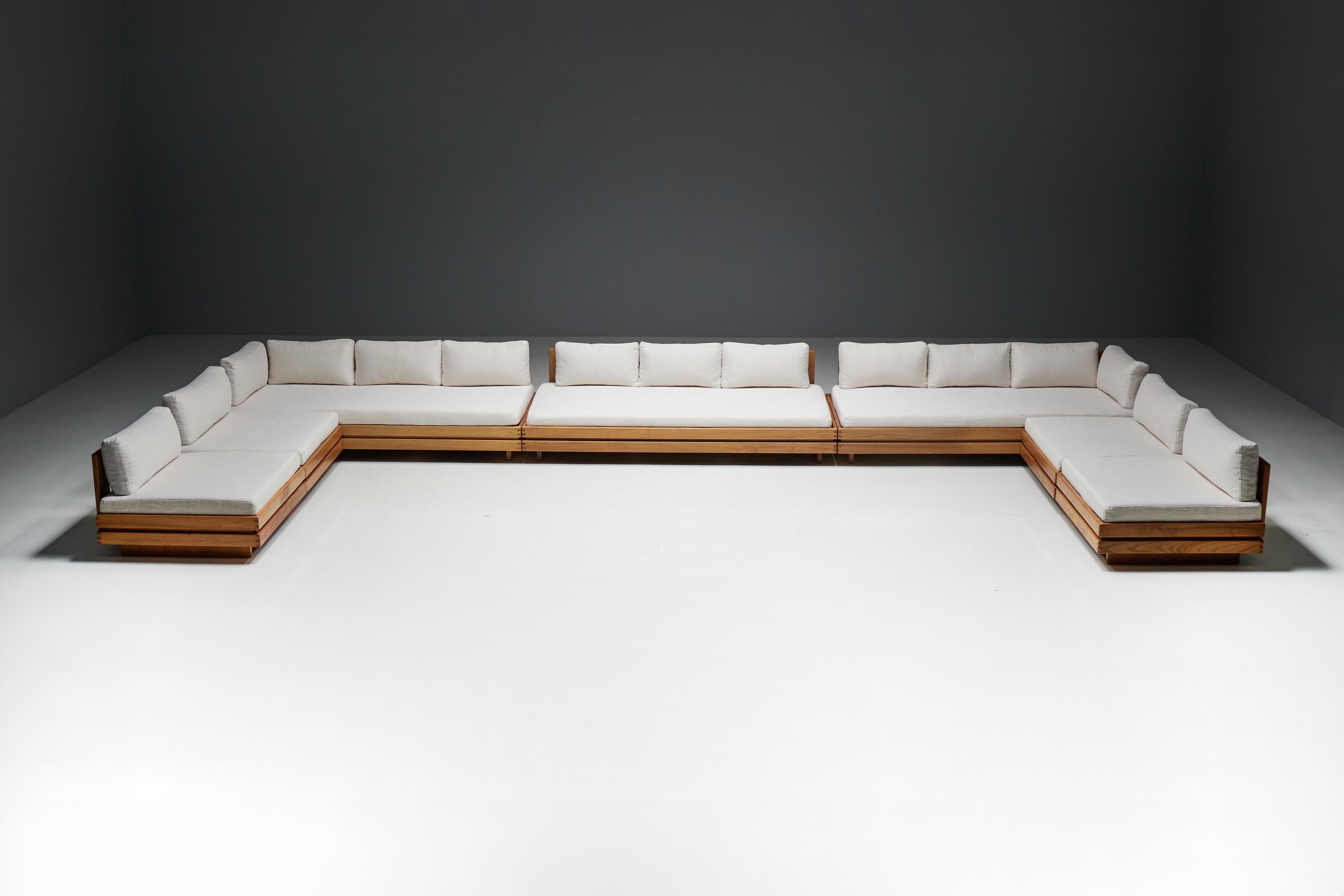 Living Room Set by Maison Regain, France, 1970s 12