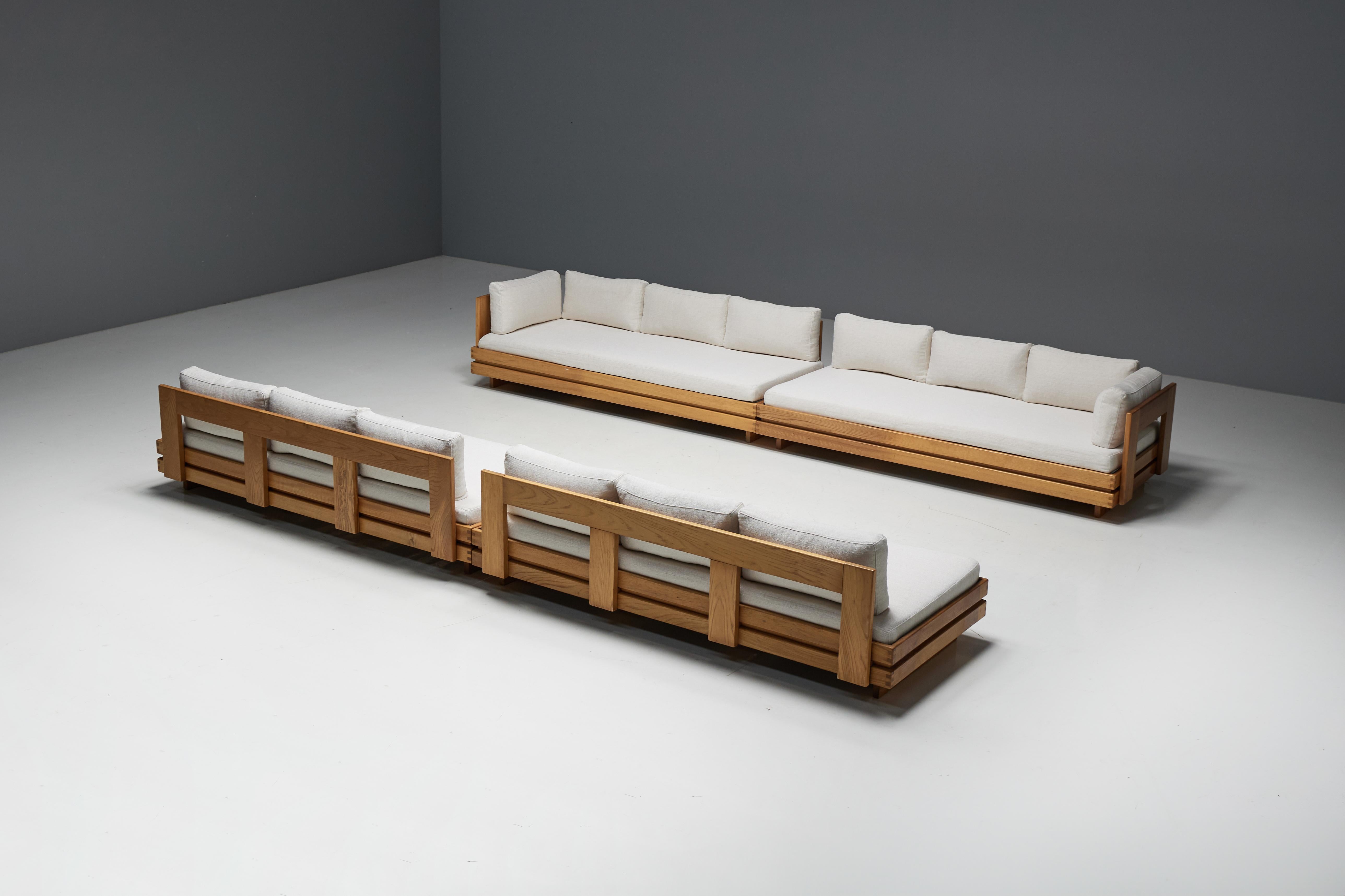 Late 20th Century Living Room Set by Maison Regain, France, 1970s