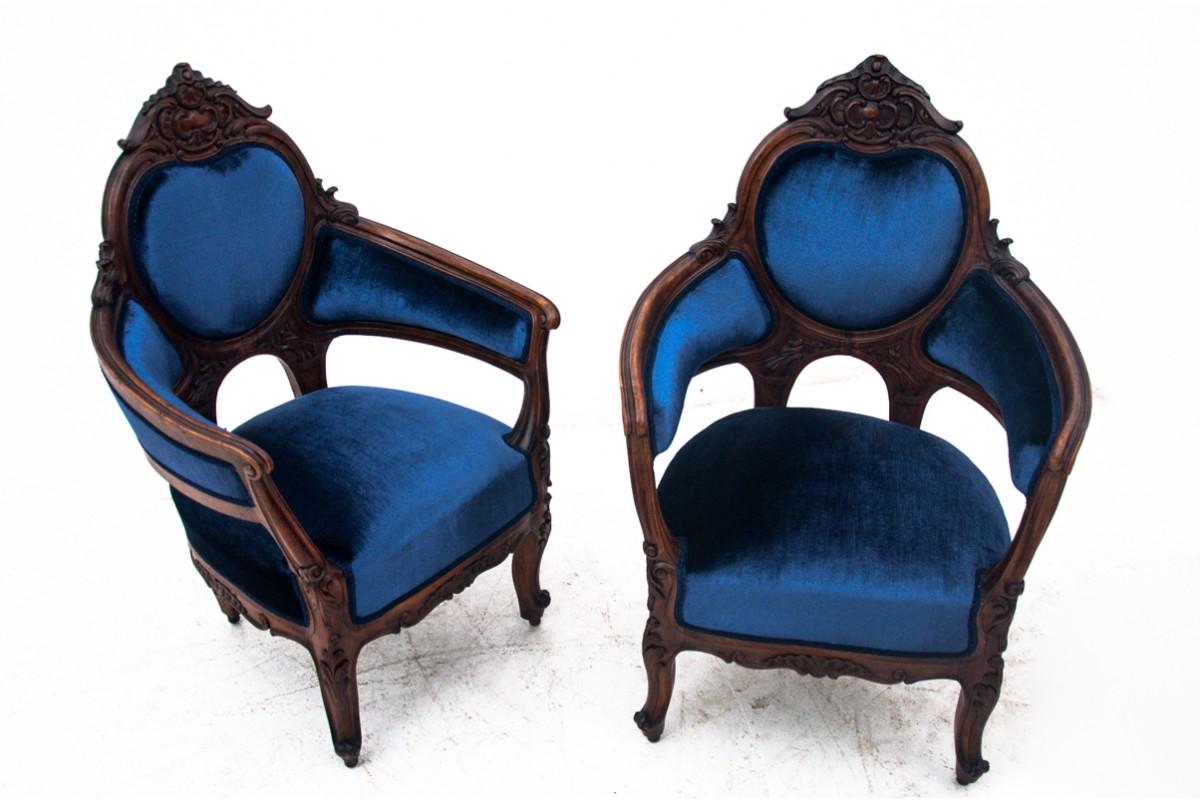Louis Philippe Living Room Set, France, Around 1870