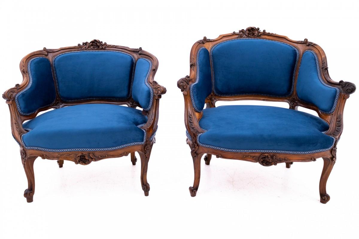 Ensemble de salon de la seconde moitié du XIXe siècle, France. 4