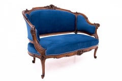 Living room set from the second half of the 19th century, France.