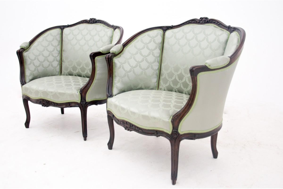 Ensemble de salon de style Louis Philippe provenant de France, vers 1870. en vente 2
