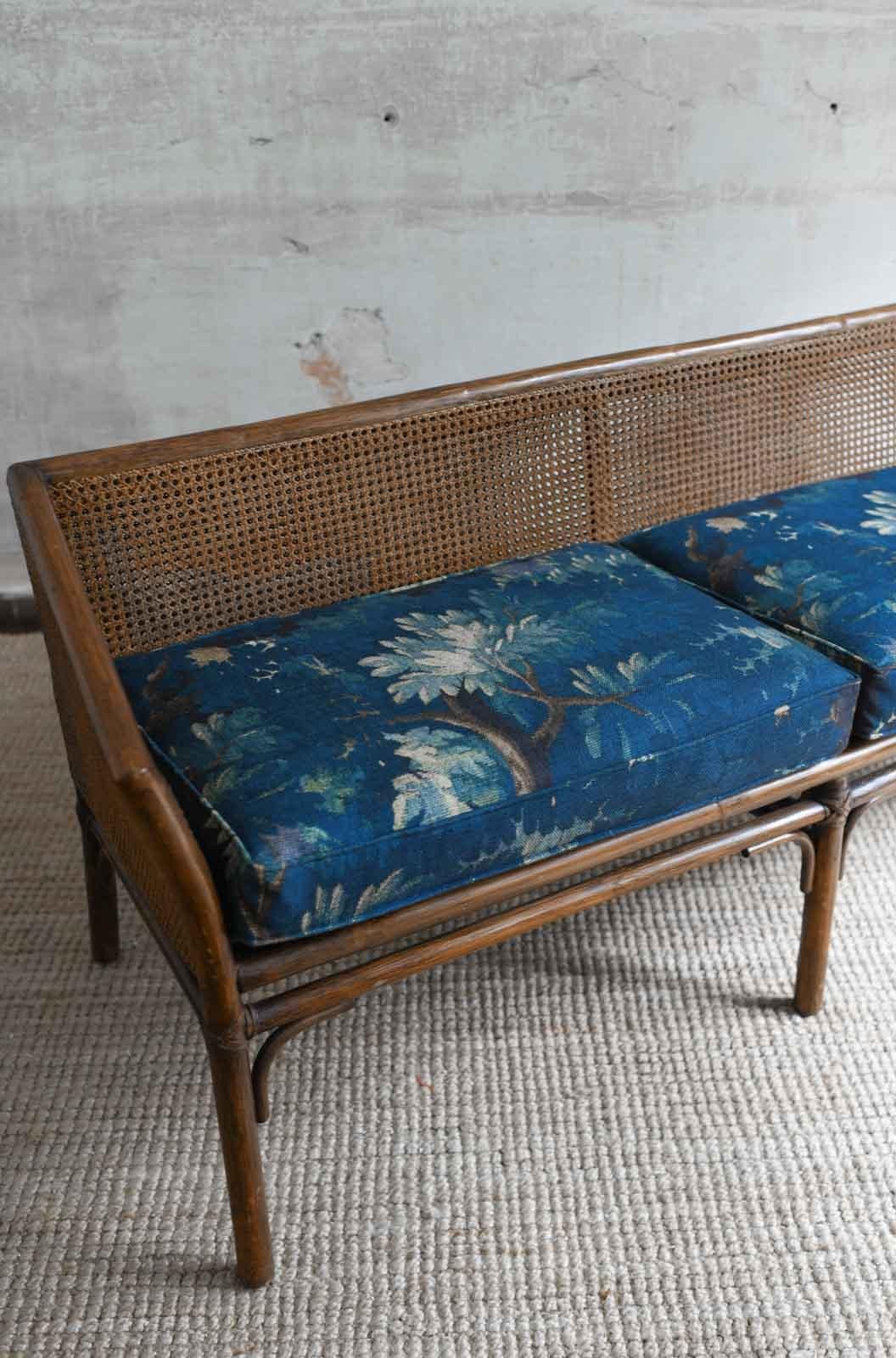 Ensemble de salon dans le style de Mcguire San Francisco 1970 en vente 7