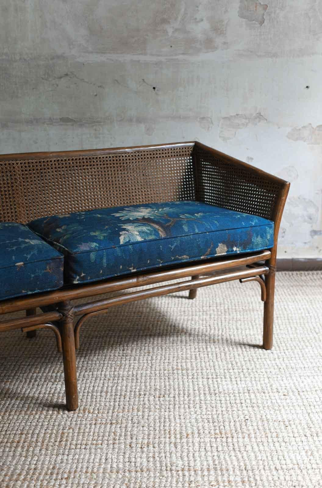 Ensemble de salon dans le style de Mcguire San Francisco 1970 en vente 8