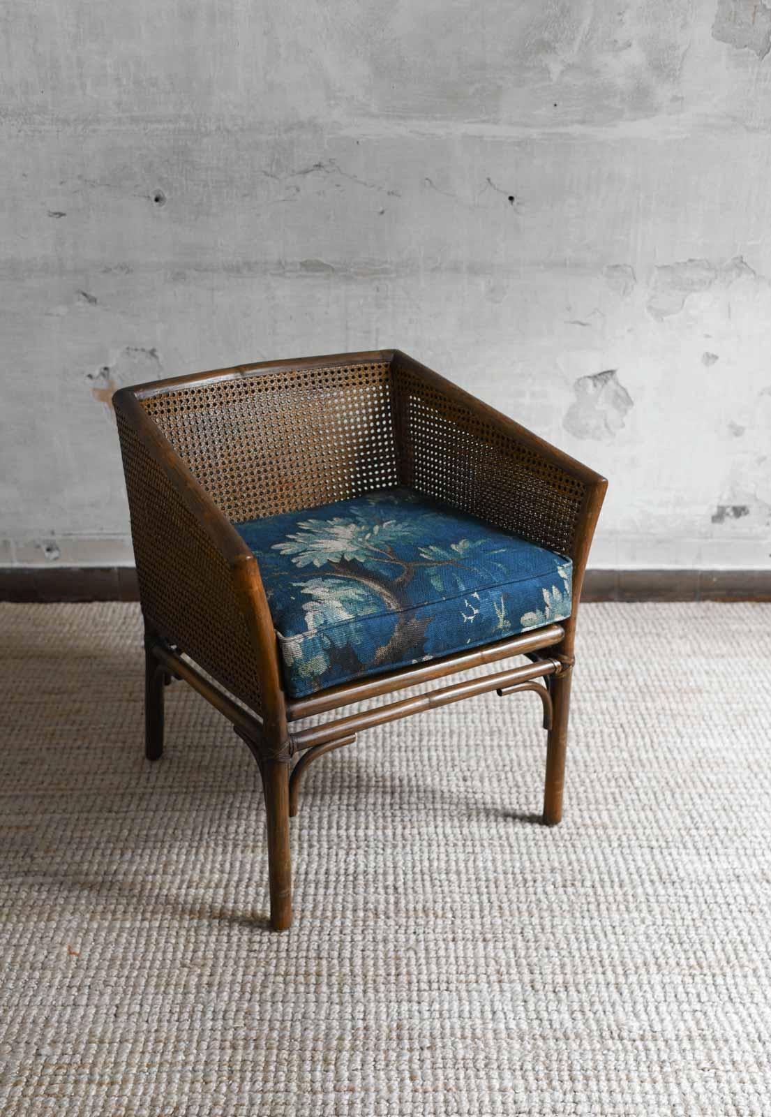 Fin du 20e siècle Ensemble de salon dans le style de Mcguire San Francisco 1970 en vente