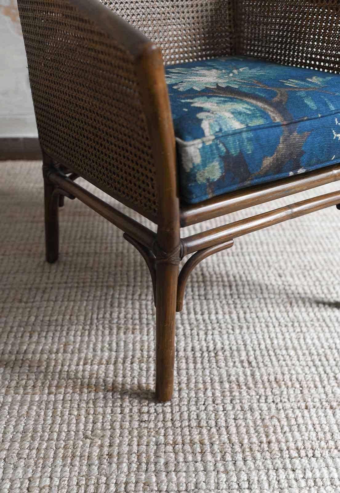 Bambou Ensemble de salon dans le style de Mcguire San Francisco 1970 en vente