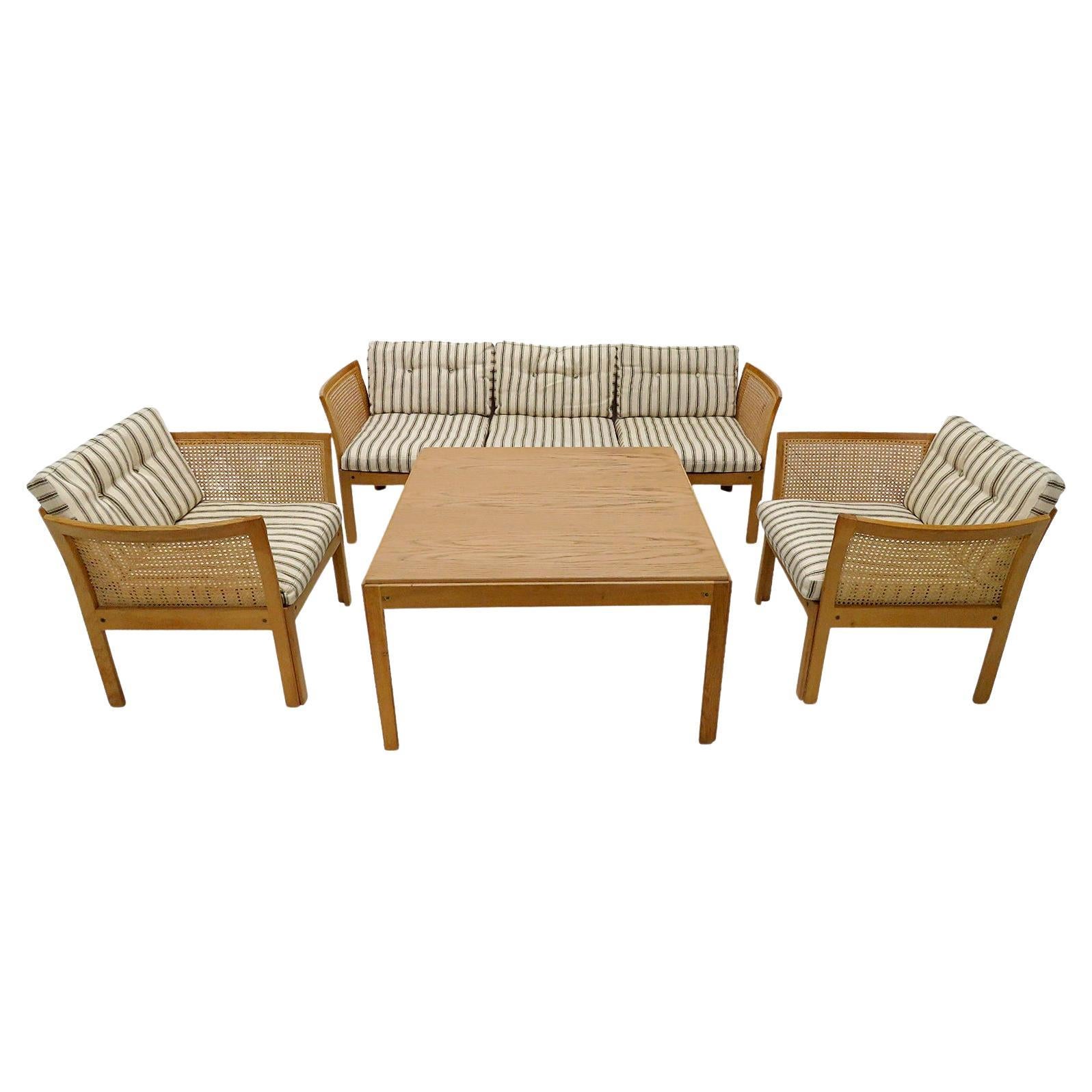 Living Room Set Model Plexus by Illum Wikkelsø for CFC Silkeborg, 1960 For Sale