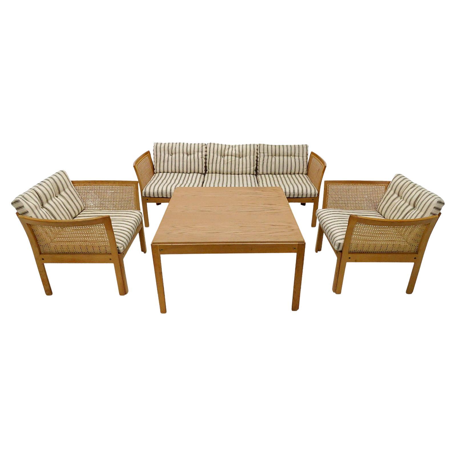 Living Room Set Model Plexus by Illum Wikkelsø for CFC Silkeborg, 1960 For Sale