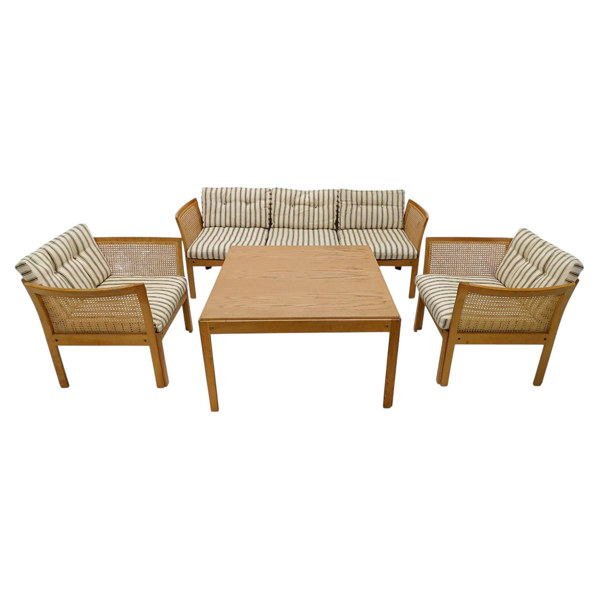 Ensemble de salon modèle Plexus par Illum Wikkelsø pour CFC Silkeborg, 1960 en vente