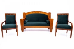 Living room set, Northern Europe, circa 1890.