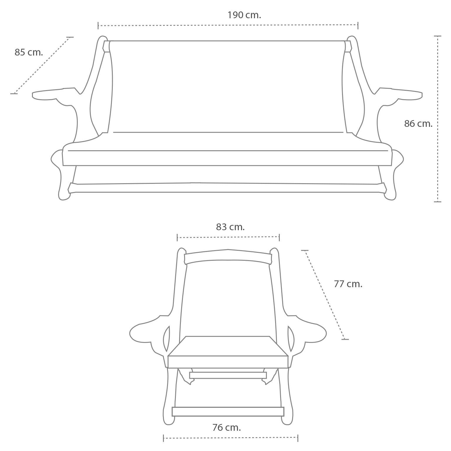 Living Room Set of Original Don Shoemaker Furniture for Señal 1