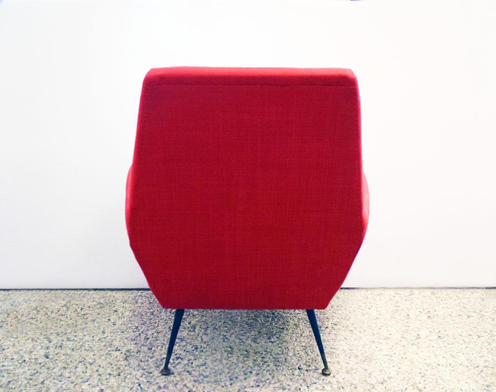 Living room set with sofa and two armchairs, Italian production, 1960s For Sale 5