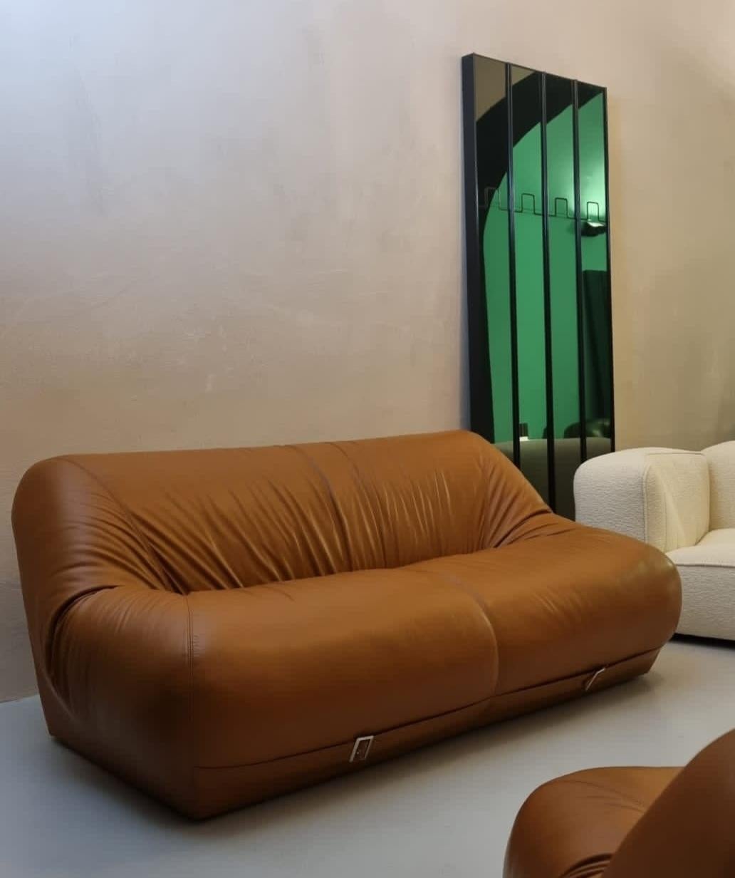 Mid-Century Modern Living Room Sets 70s, Italian Production