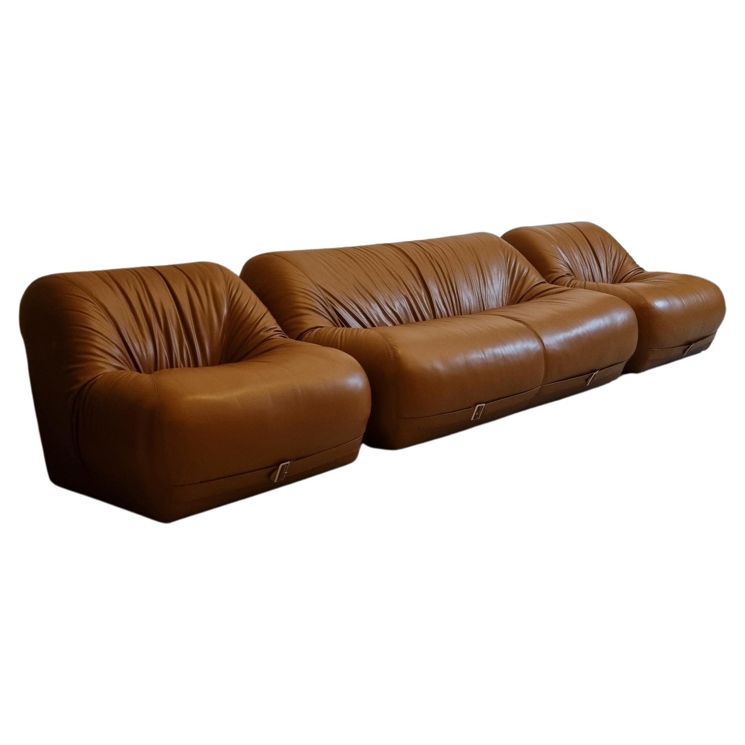 60er 70er Jahre Rare Modular Sofa Modul Couch Italy Design Space Age 60s  70s For Sale at 1stDibs