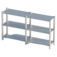 Living Room Shelf in Aluminum, Natural