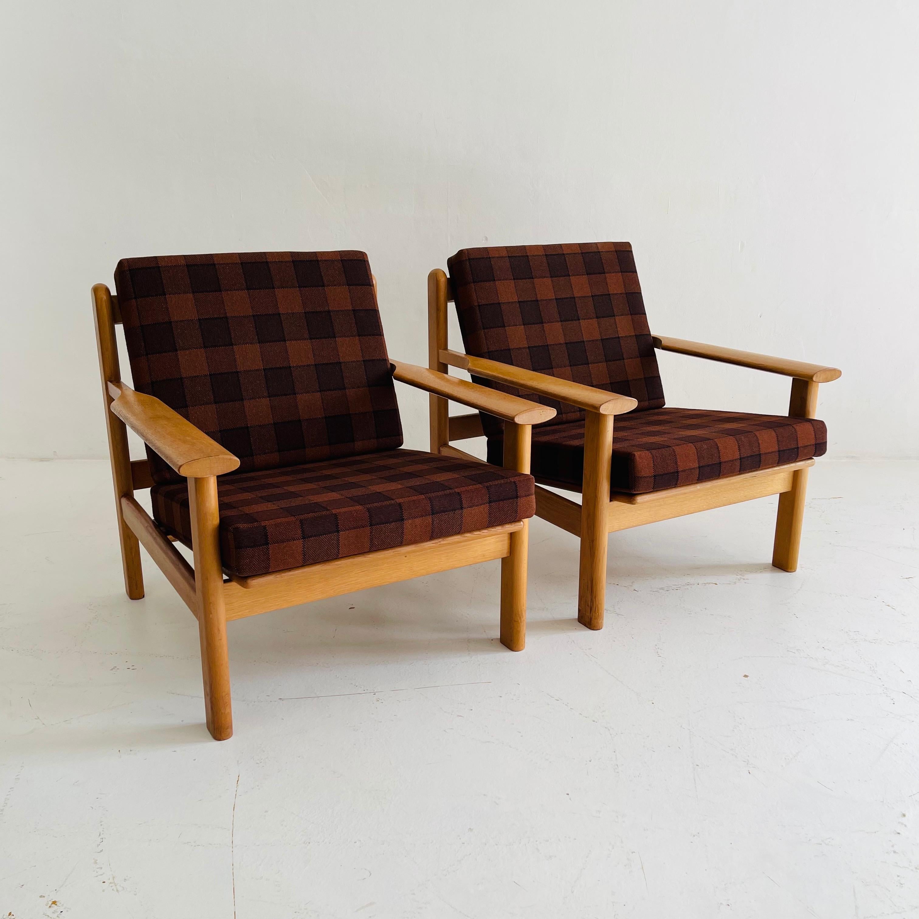 Living Room Suite Sofa Lounge Chair by Poul Volther for Frem Rølje, Denmark 1950 For Sale 2
