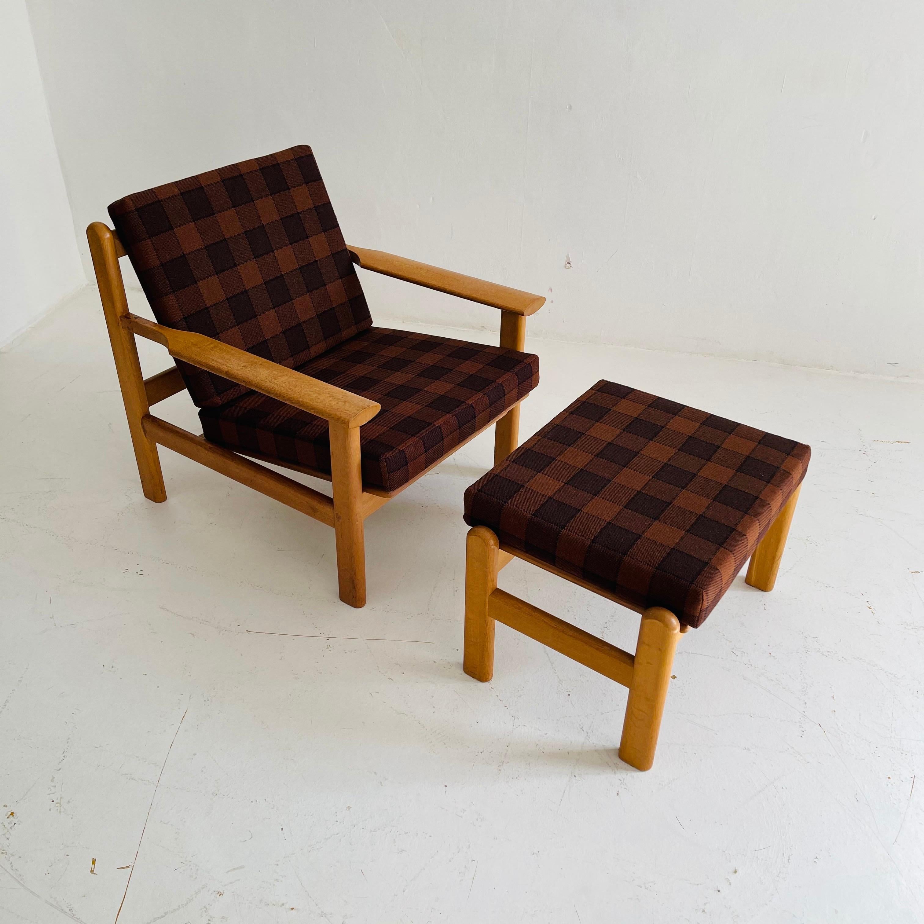 Living Room Suite Sofa Lounge Chair by Poul Volther for Frem Rølje, Denmark 1950 For Sale 5