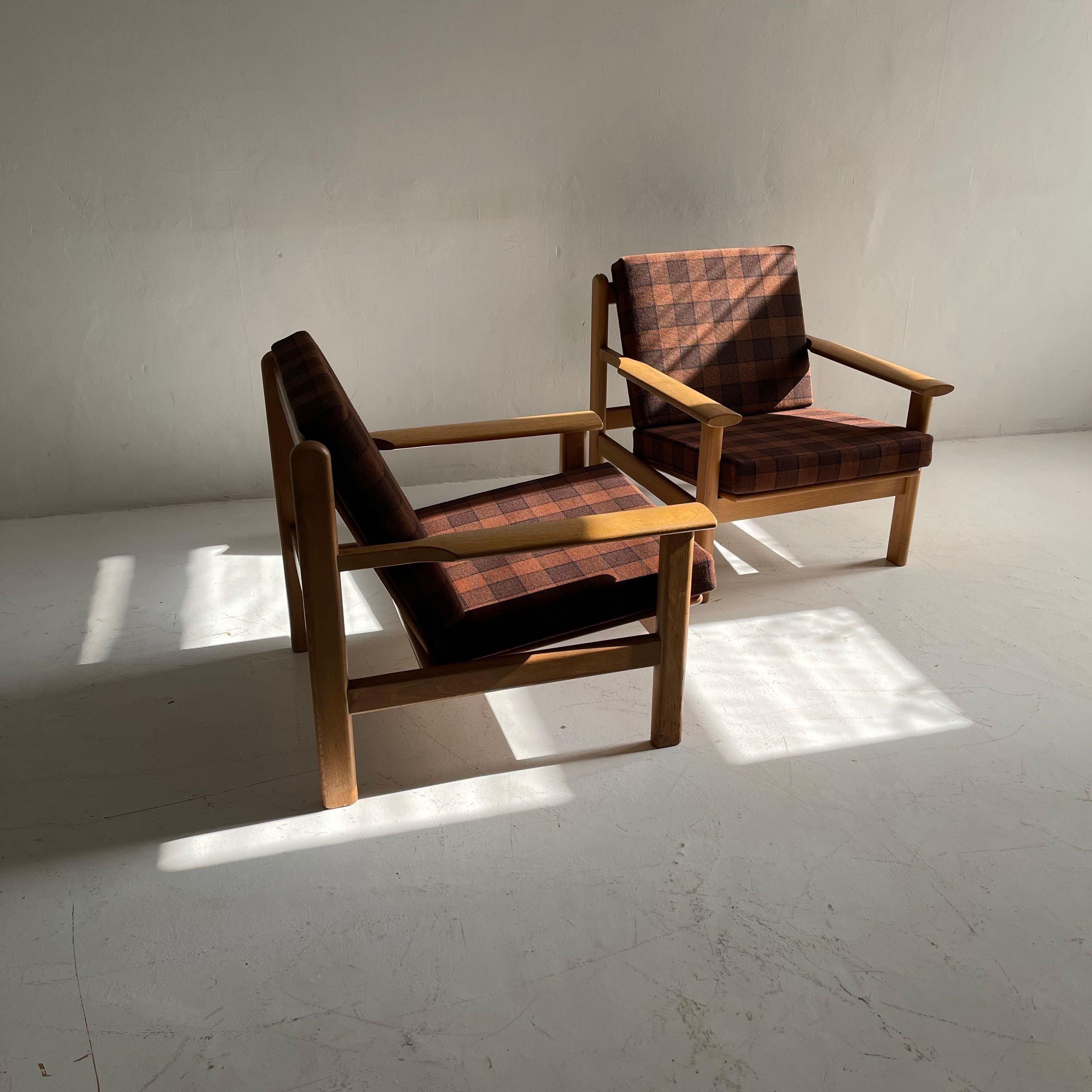 Mid-20th Century Living Room Suite Sofa Lounge Chair by Poul Volther for Frem Rølje, Denmark 1950 For Sale