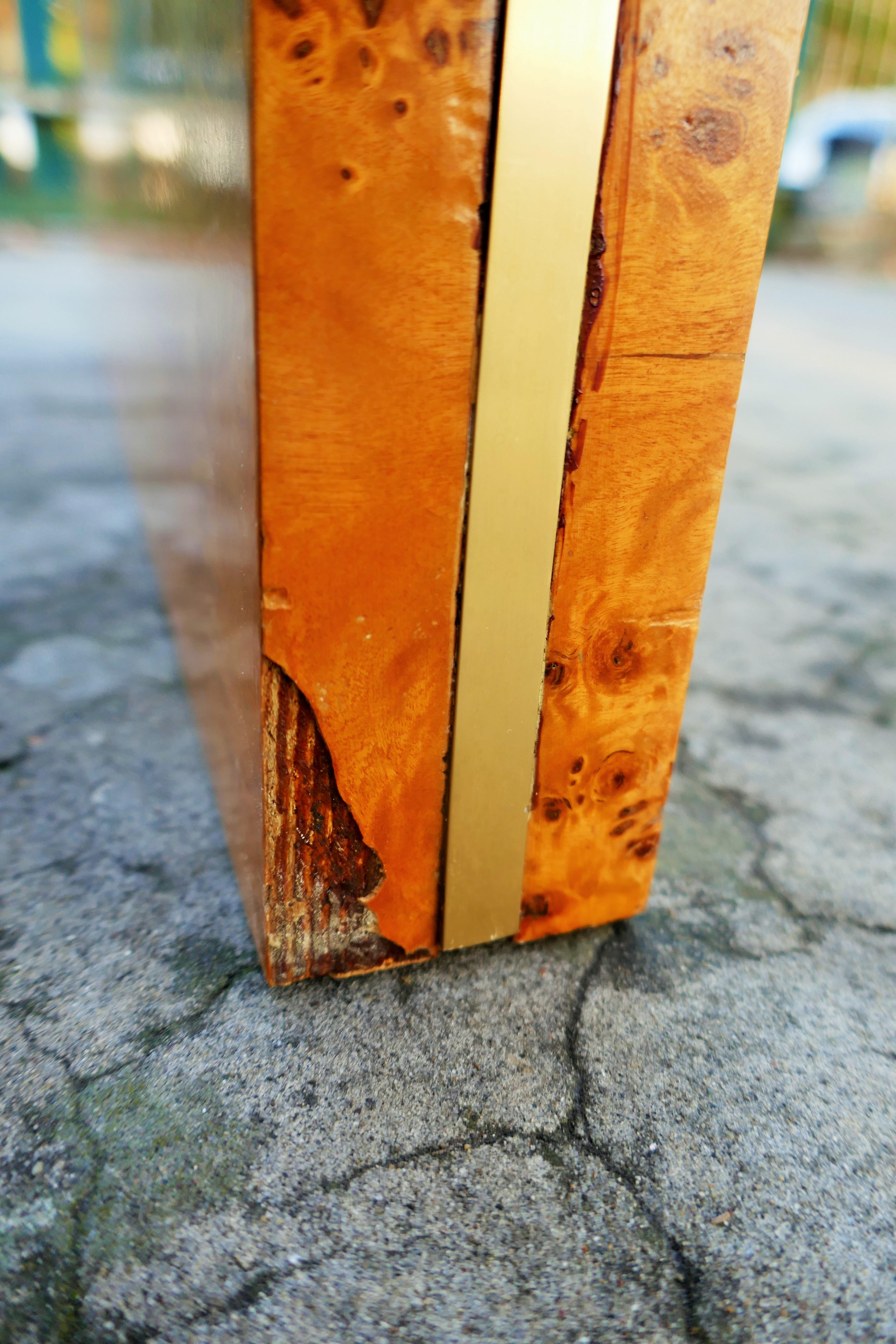 Mesa de salón att. a Willy Rizzo, Mario Sabot, Romeo Rega en venta 5