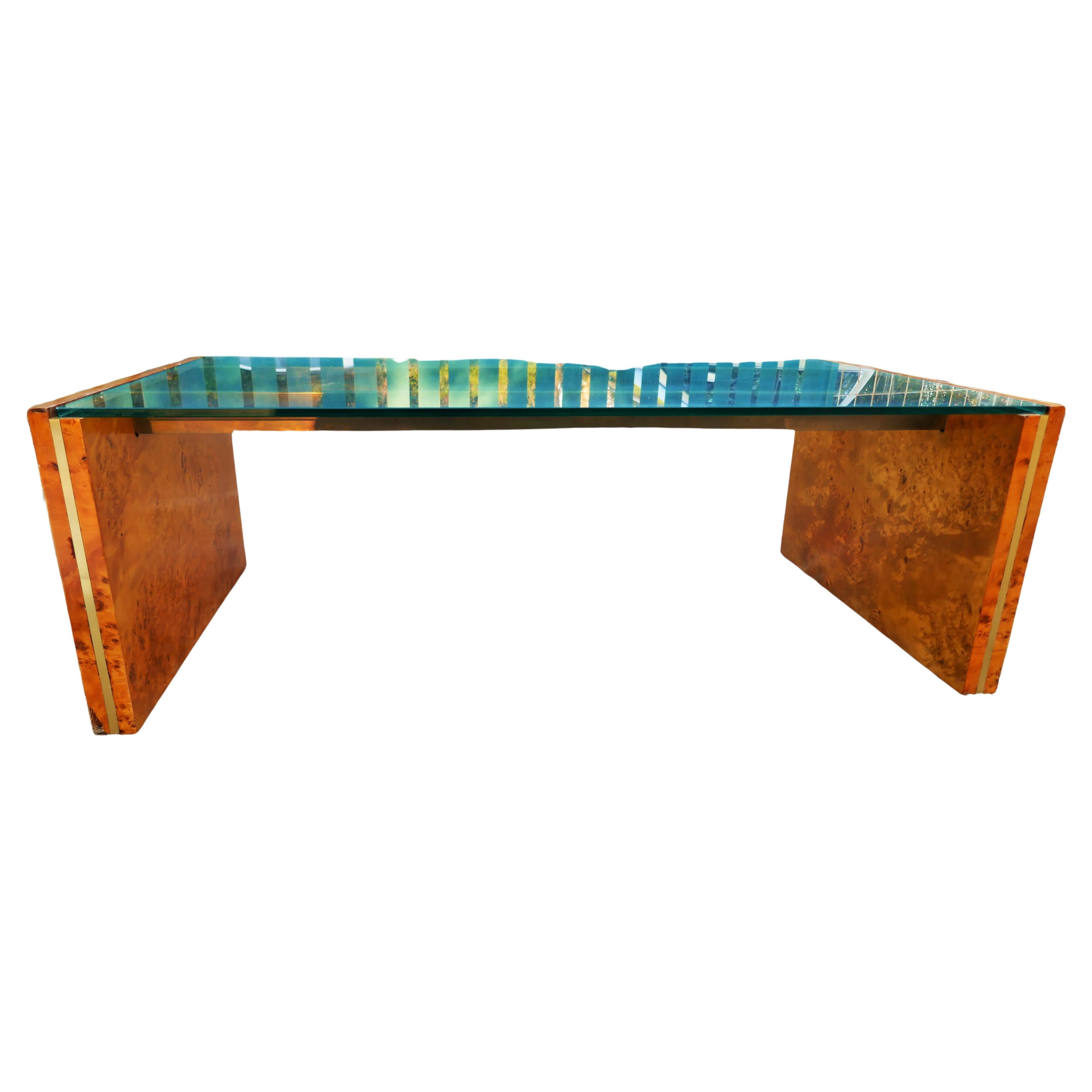 Mesa de salón att. a Willy Rizzo, Mario Sabot, Romeo Rega en Bueno estado para la venta en Lugo, IT