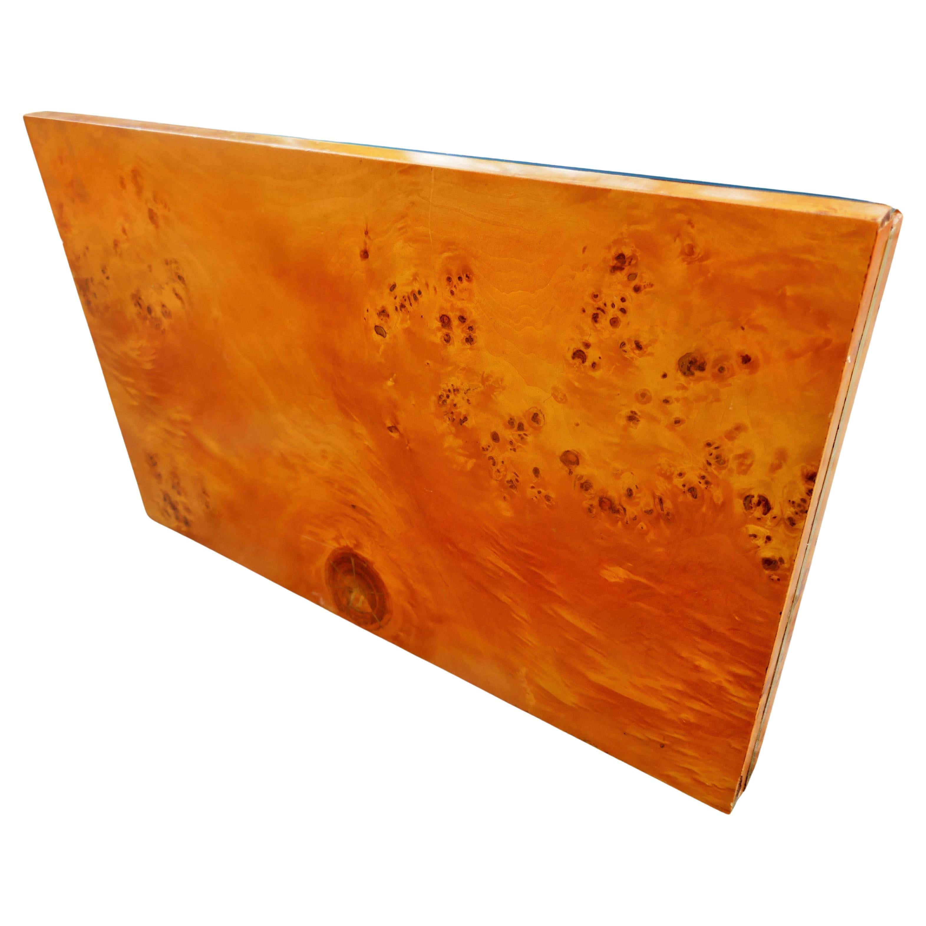 Mesa de salón att. a Willy Rizzo, Mario Sabot, Romeo Rega Latón en venta