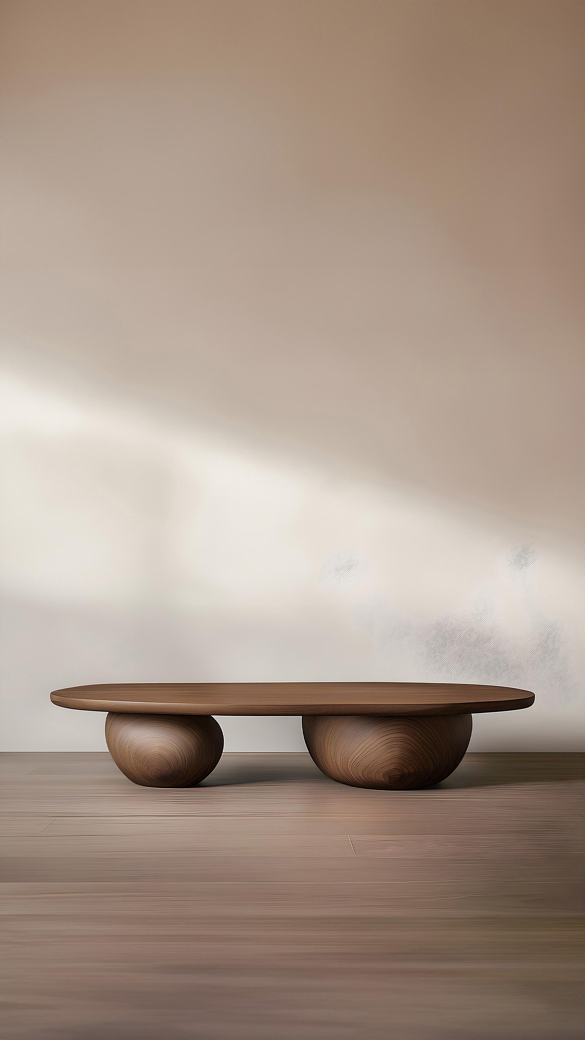 Mexicain Table de salon Serie 6 - Sereno by NONO en bois massif pour un luxe subtil en vente