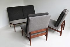 Ensemble de salon F181 Square Line de Kho Liang Le & Theo Ruth 1958 Artifort