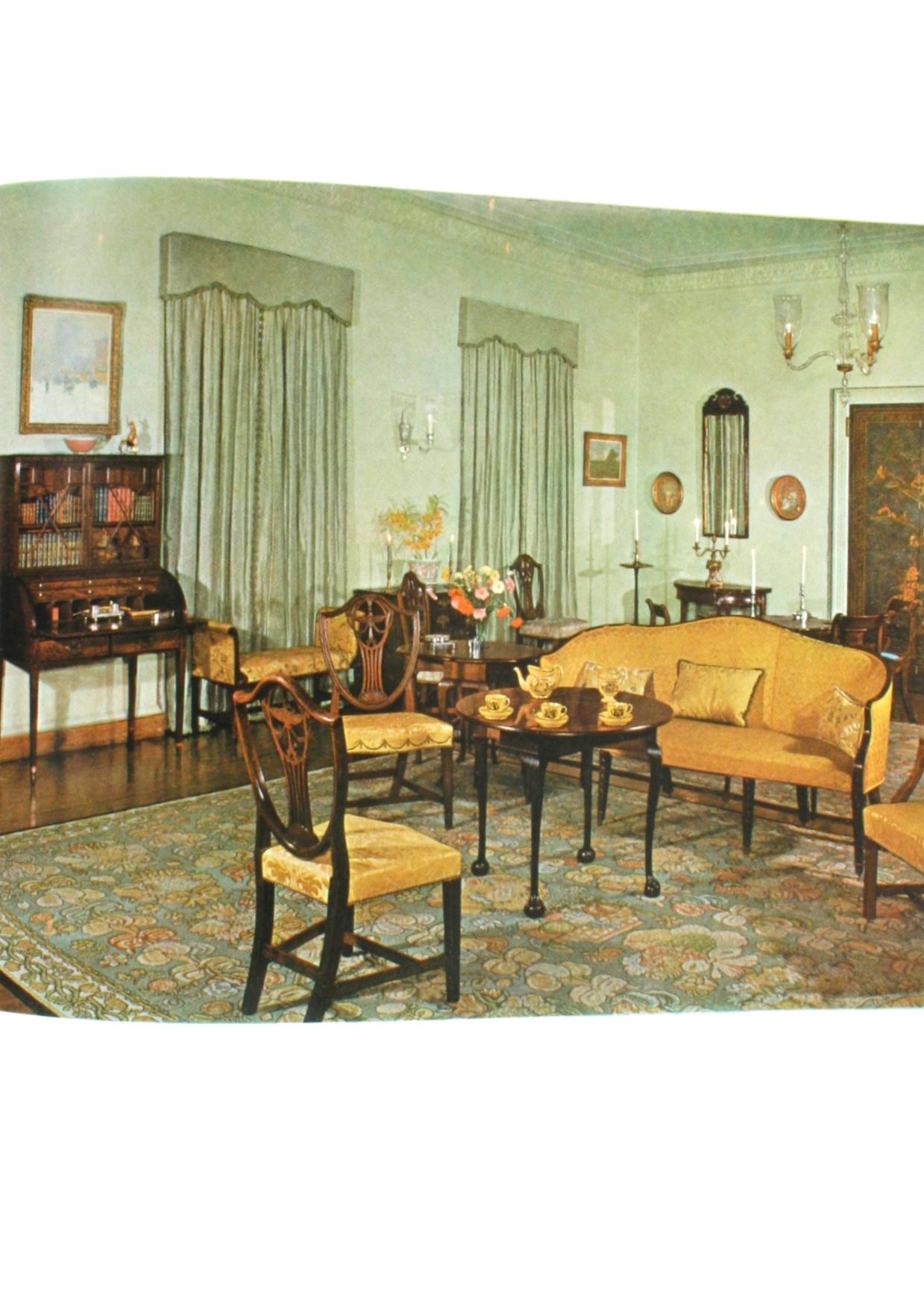 American Living with Antiques, A Treasury of Private Homes in America