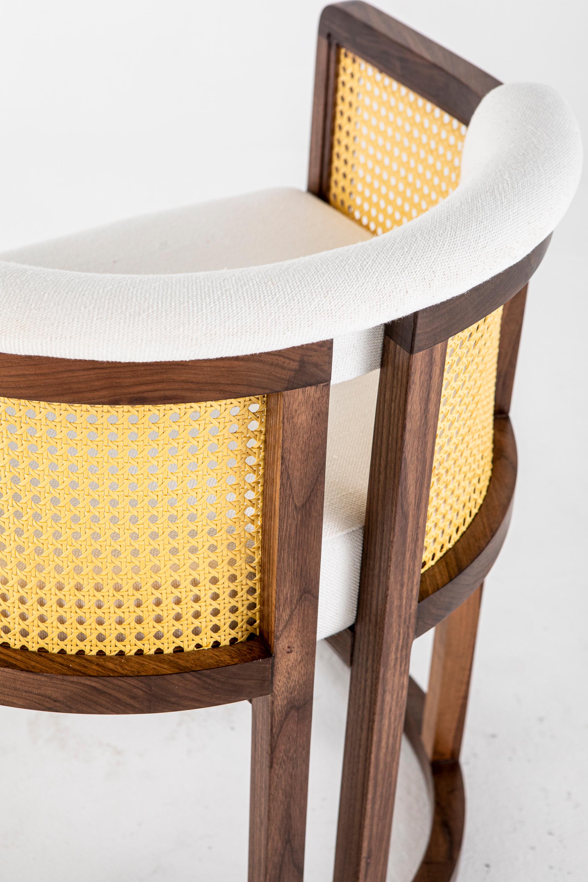 Contemporary Livingston Dining Chair by Egg Designs