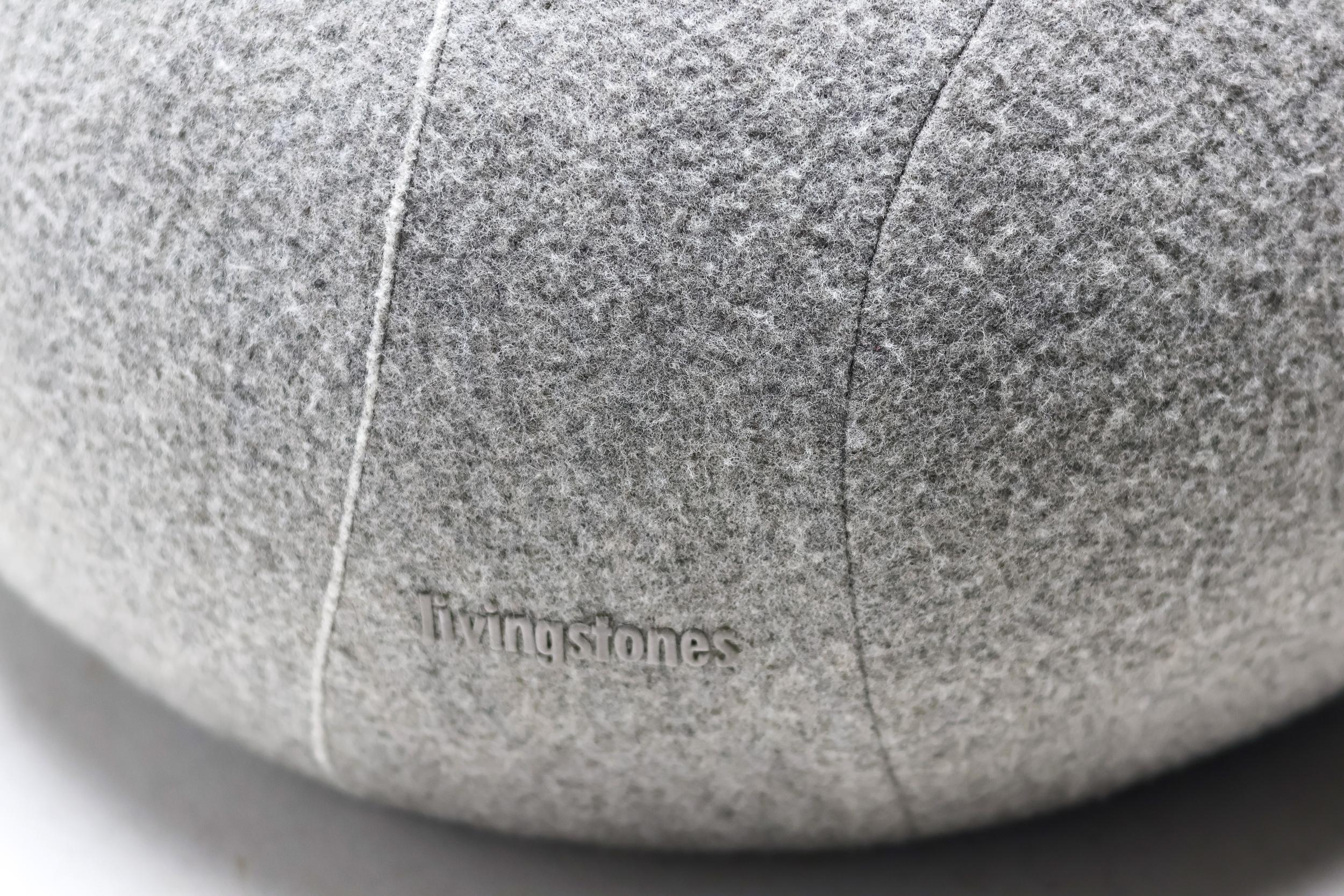 Organic Modern Livingstones Pebbles Domestic Landscape For Sale