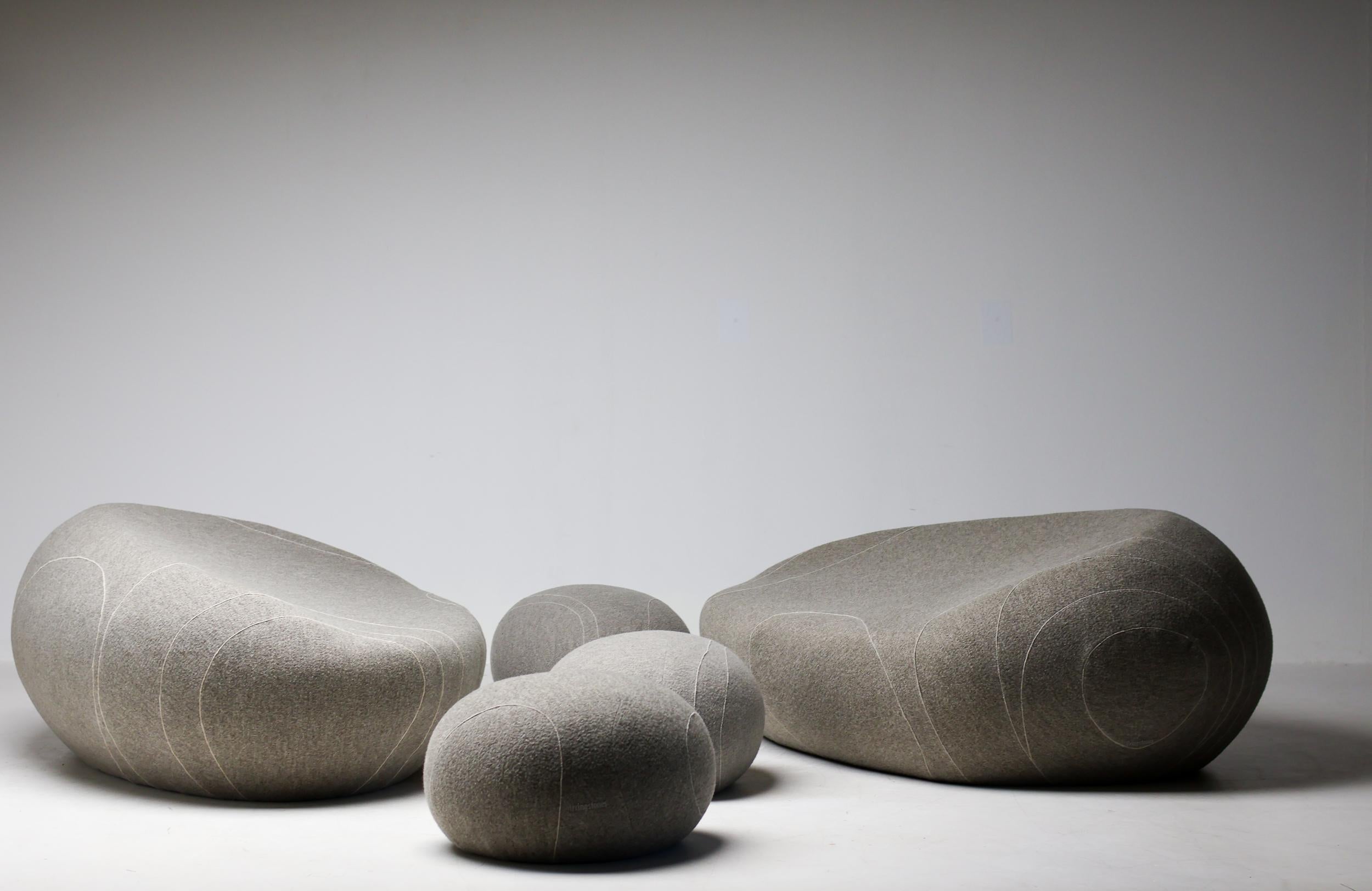 Contemporary Livingstones Pebbles Domestic Landscape For Sale