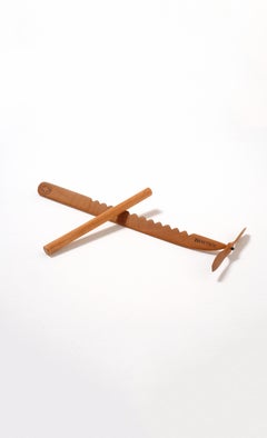 Livio & Piero Castiglioni Segavento Wooden Toy for Bottega Ghianda
