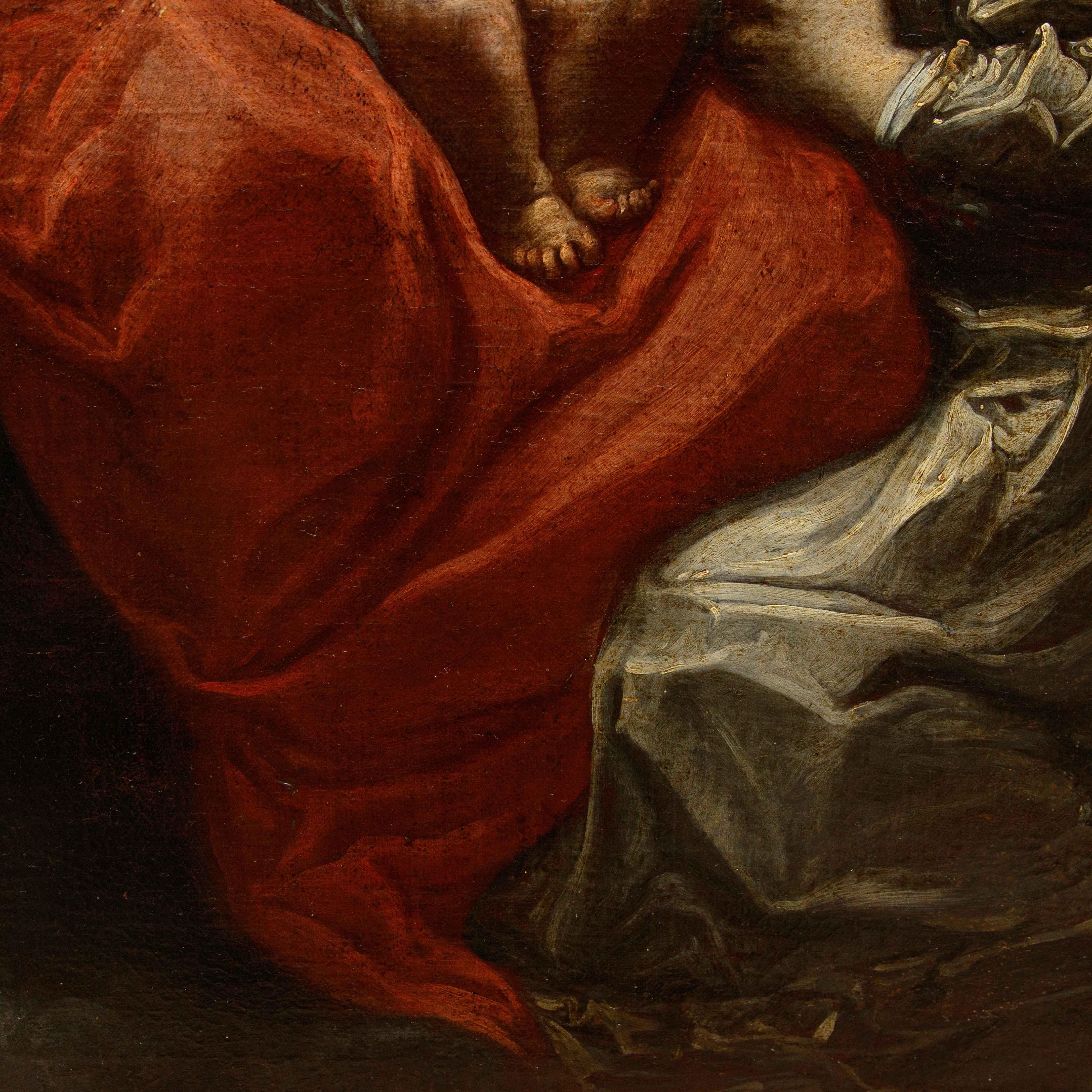 Por Livio Mehus, Matrimonio místico de Santa Catalina de Alejandría 5