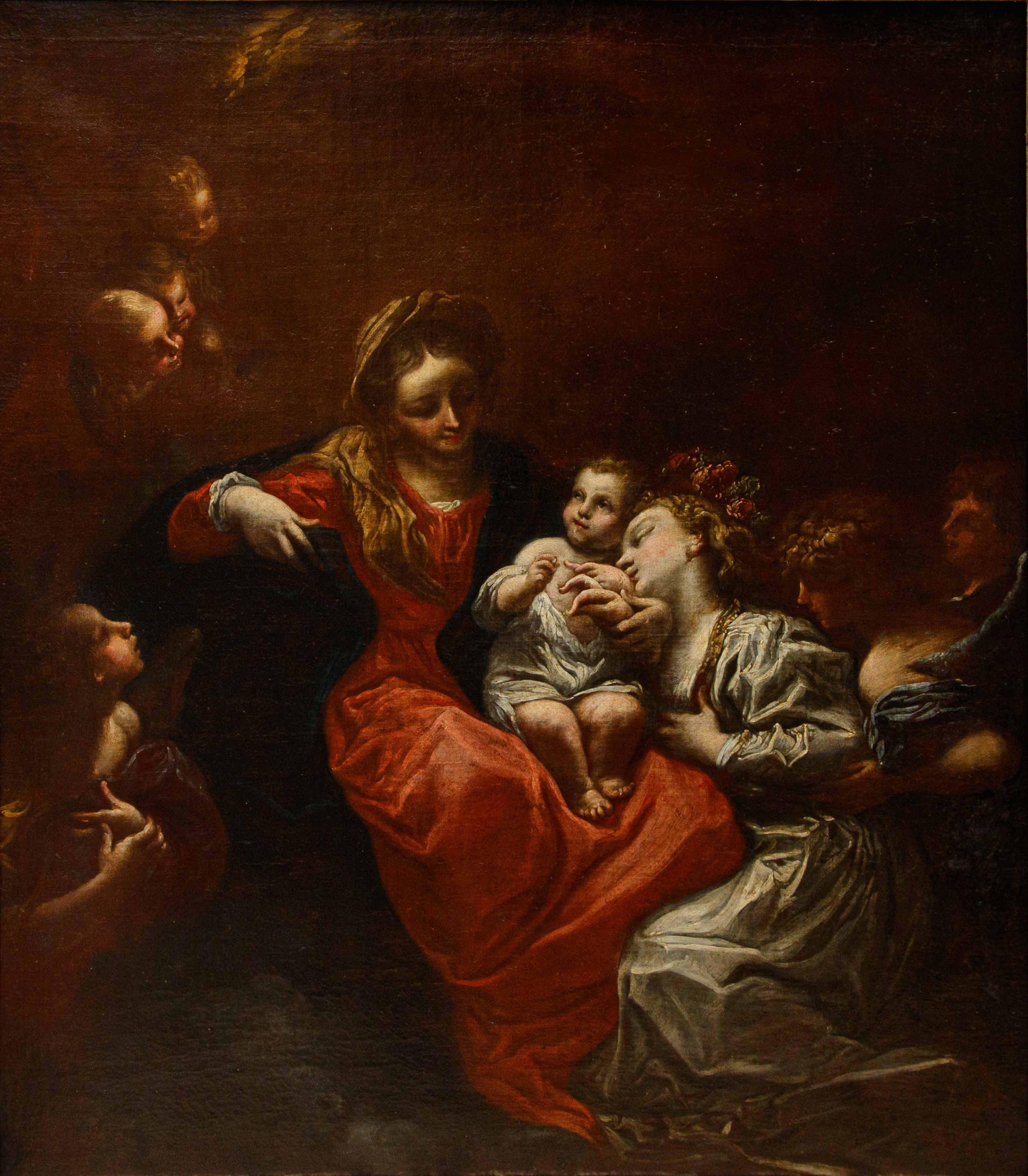 Por Livio Mehus, Matrimonio místico de Santa Catalina de Alejandría 8