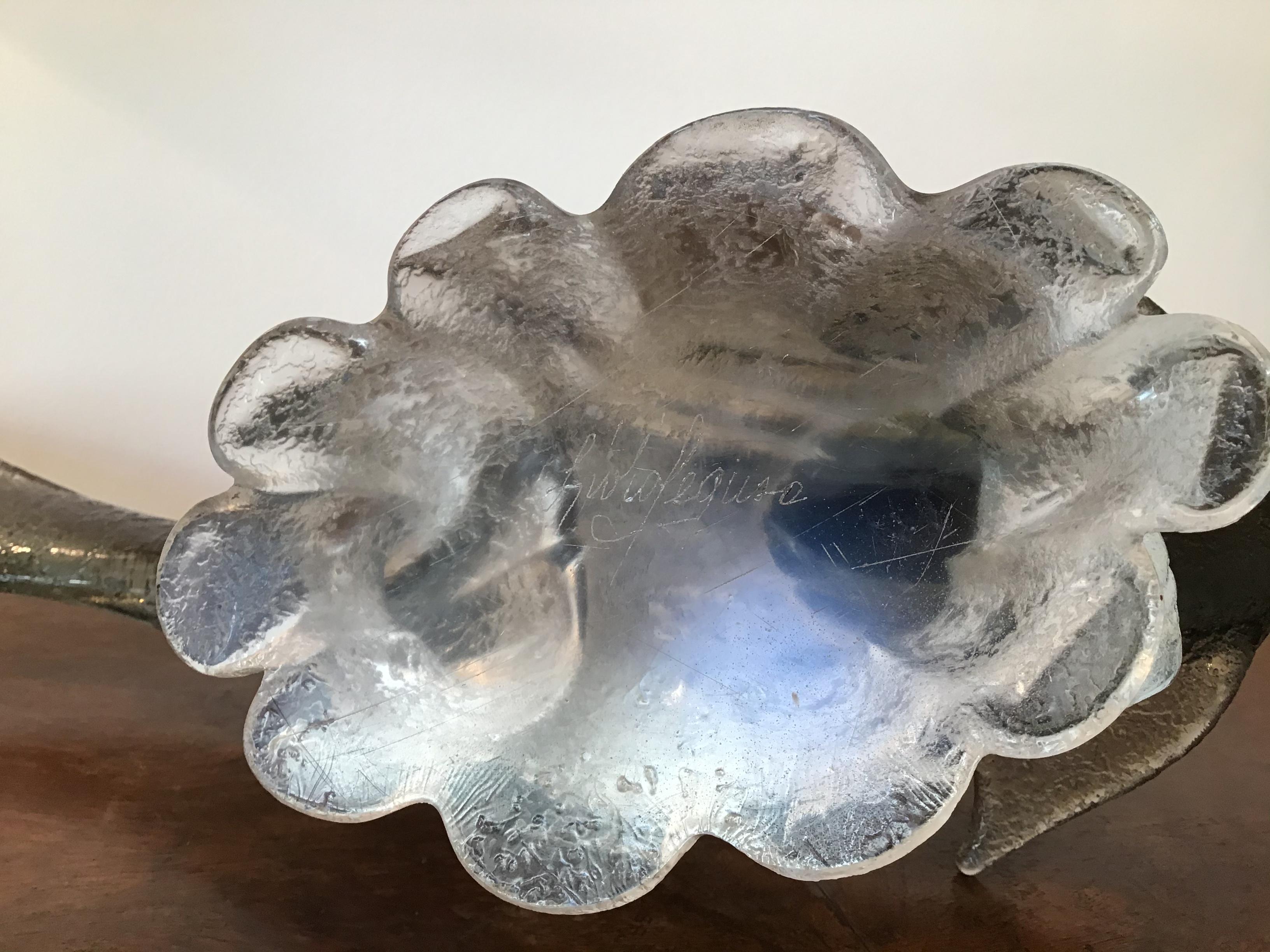 Verre de Murano avec dauphin, Livio Seguso, 1955, Italie en vente 6