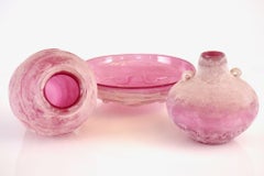 Livio Seguso for Bisazza: A Rare Ruby Scavo Collection